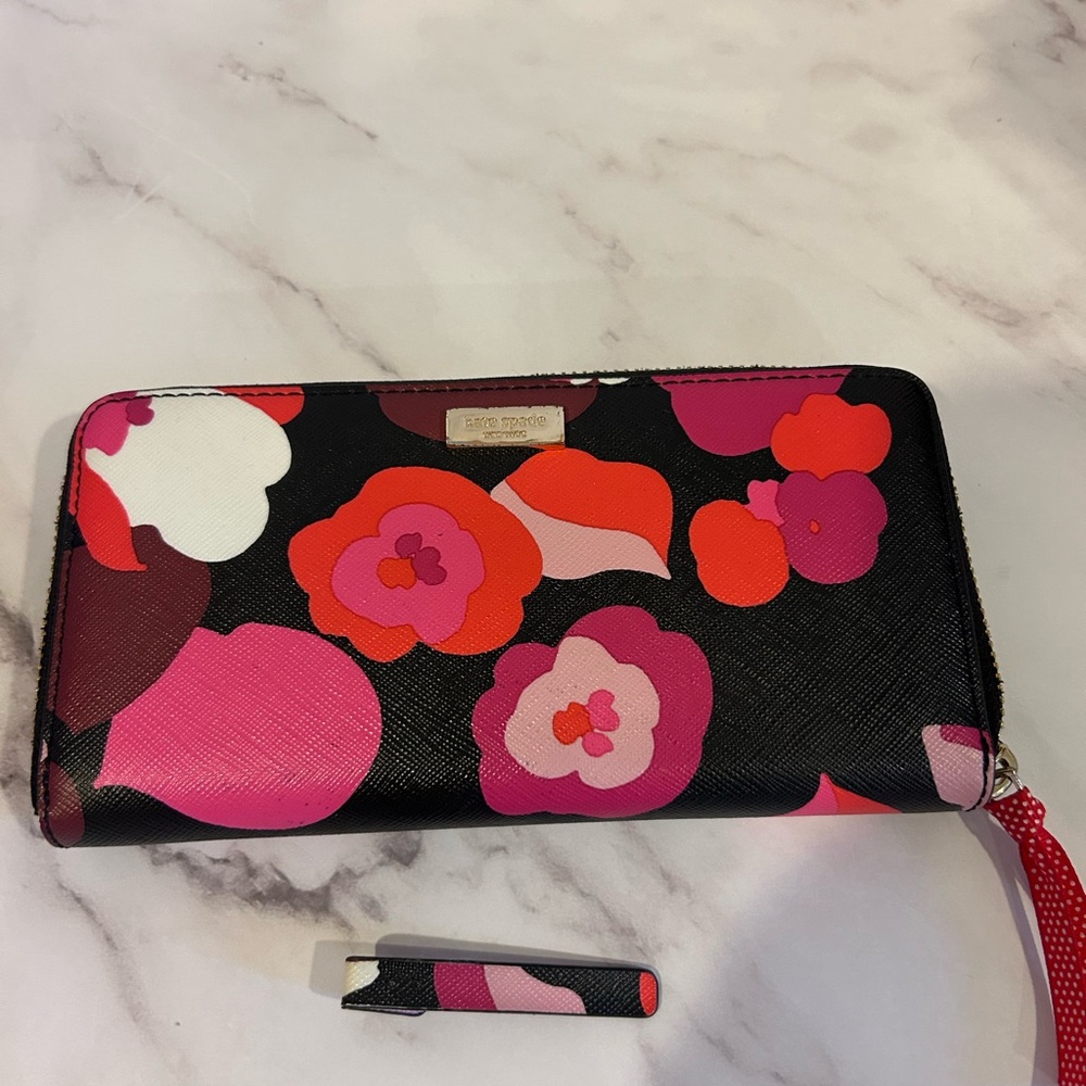 Kate Spade Multicolor Floral Wallet